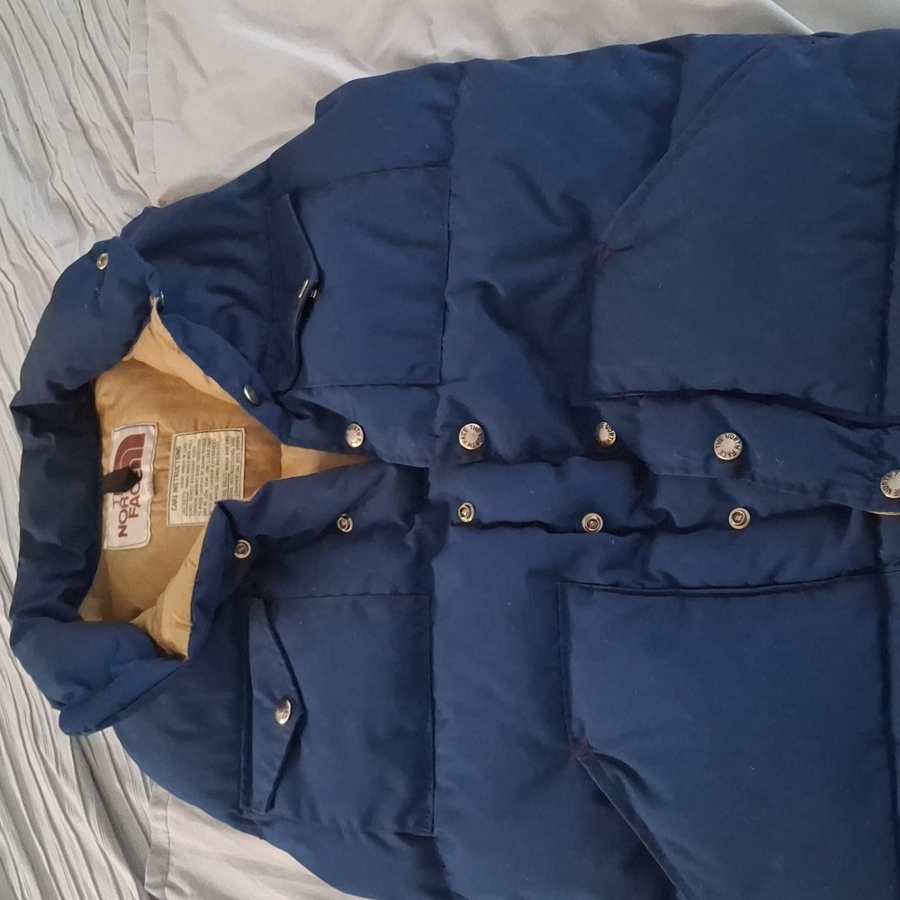 Vintage The North Face Men's Puffer Vest jacket Size XS